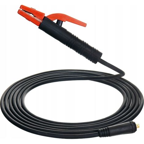 Câble de soudage à électrode 200A, 7m, Compatible MMA, TIG, MIG, MAG (1/5)