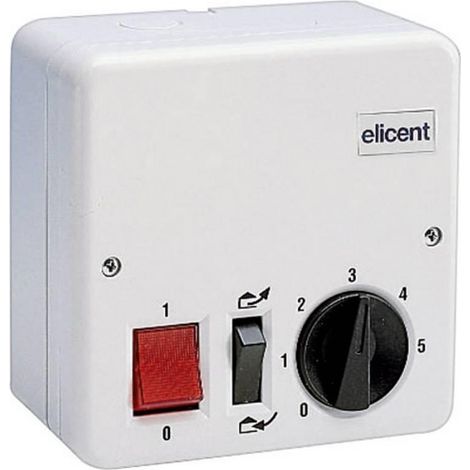 Wallair Regulador de velocidad blanco 6 niveles 100 W
