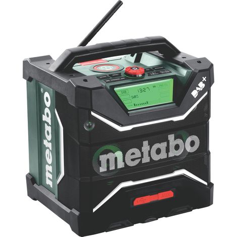 METABO RC12-18 32W BT DAB+ 12v-18v & 240v DAB+ radio / charger