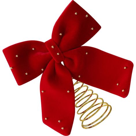 Puntale per albero di Natale efficace e facile da usare, con papillon.