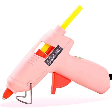 EASYCOMFORT Kit de Pistolet à Colle Haute Température - 30 Bâtons Transparent - Bricolage, Artisanat, Maison (1/5)