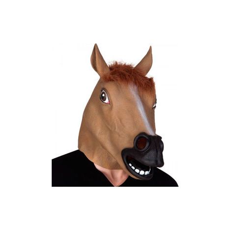 MASCARA DE CABALLO LATEX ADULTO