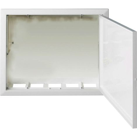 Solo cassetta da incasso in plastica bianca per distribuzione gas e acqua - dim. 370 x 310 x 82 mm 00000051487