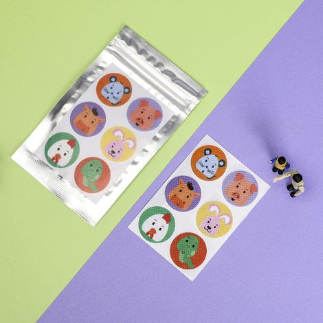 JSSEVN-Patch Anti-moustiques,72pcs Autocollants Moustiques Enfants,Patch Moustiques Enfants,Anti Moustiques Extérieur Interieur pour activités en Plein air