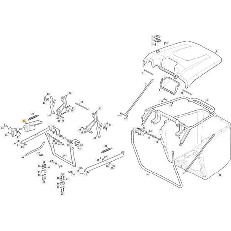 ATTUATORE SACCO ELETTRICO V3 ORIGINALE STIGA - 118001005/0