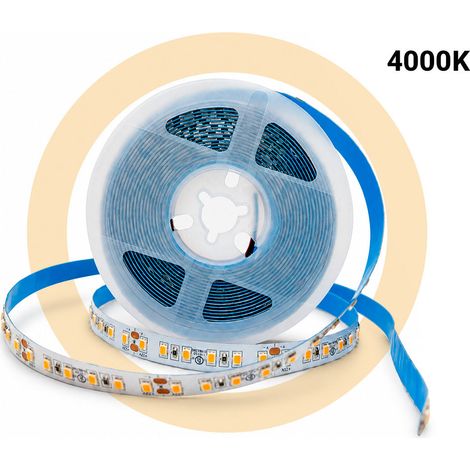 Tira LED 24V DC - 18W/m - Monocolor - 10mm - IP20 - Rollo 5