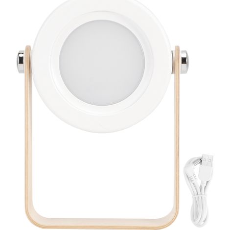 Lampe de lecture pliable rotative portable mini veilleuse pour chambre salon bureau (1/5)
