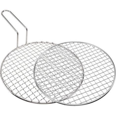 Accessoires économiques - 2 grilles pour churrasco, grill coréen, plateau de four