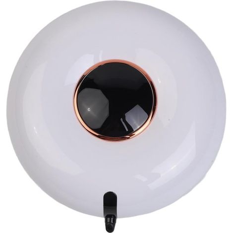 Dispensador automático de jabón recargable, Con pantalla LED y de temperatura, Apto para baños, cocinas y áreas públicas, 280 ml, Blanco (1/5)