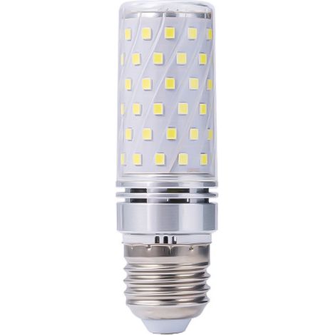 1 Ampoule LED, culot E27, 15W équivalent 120W, blanc froid 6000K, corps aluminium, usage intérieur (1/5)