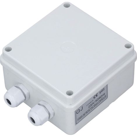 EMI imperméable monophasé de filtre de courant alternatif de 230V 10A conductivité Stable anti-parasitage (1/5)