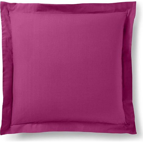 Taie d'oreiller - Prémium - Magenta - 63 x 63 cm - 100% coton - Certifiée Oeko-Tex® (1/3)