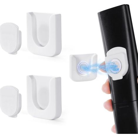 Magnetischer Fernbedienungshalter – einfache Montage – 2er-Pack