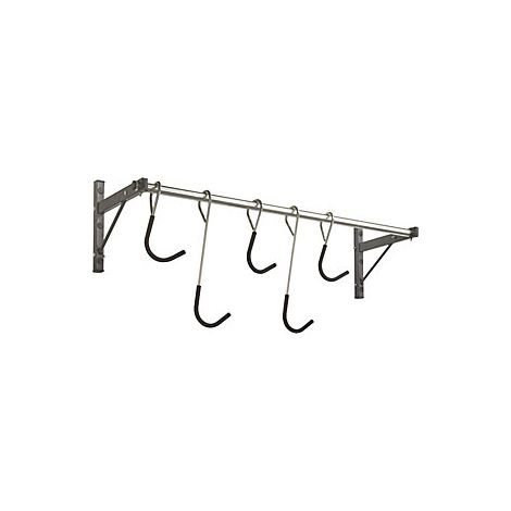 Mottez  Supporto da parete scorrevole per 5 biciclette  per 5