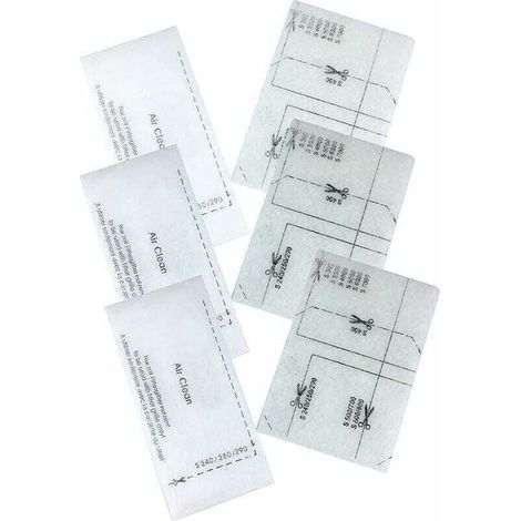 Filtro purificatore d'aria e pre-motore di ricambio, confezione da 3, per aspirapolvere Miele SF-SAC 20/30, accessori Hoover, ecc. (1/4)