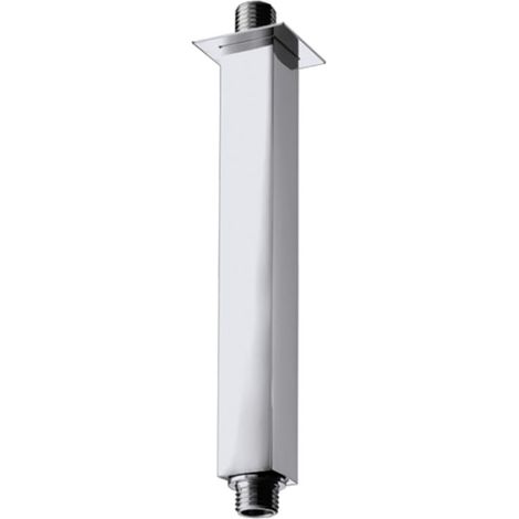 Braccio Doccia Bossini 20 cm Verticale Cromo Quadrato H61000D000303 Cromo