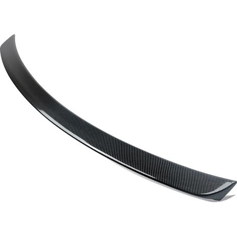 Spoiler, plástico ABS duradero, ajuste a medida para Mercedes W218, aspecto de fibra de carbono. (1/2)