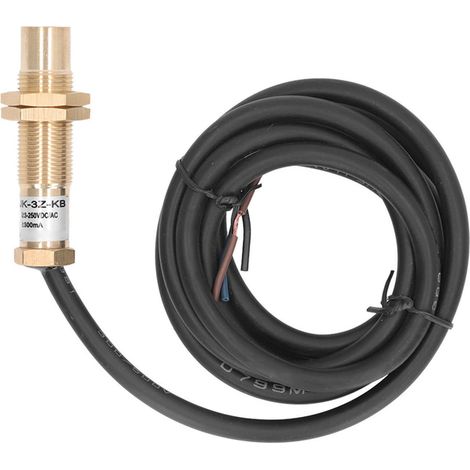 Explosionsgeschützter, wasserdichter, induktiver Näherungssensor (IP65) mit 3-adrigem Anschluss, 6–250 V AC/DC, 300 mA, industrieller Magnetschalter (1/5)