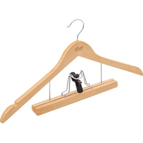 Appendiabiti in legno beige - 5five