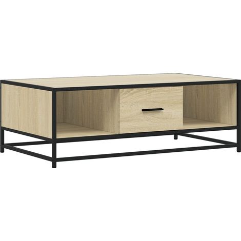 Maison Exclusive - Couchtisch Sonoma-Eiche 100x57x35 cm Holzwerks