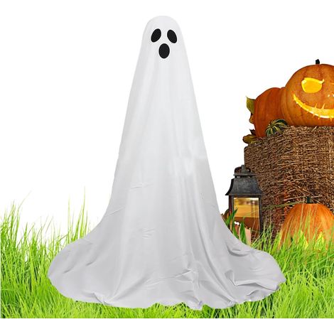 Décor Fantôme Grande décoration de jardin effrayante  Statue d'Halloween pour porche et entrée Pour extérieur jardin maison hantée pièce pelouse clôture (1/5)