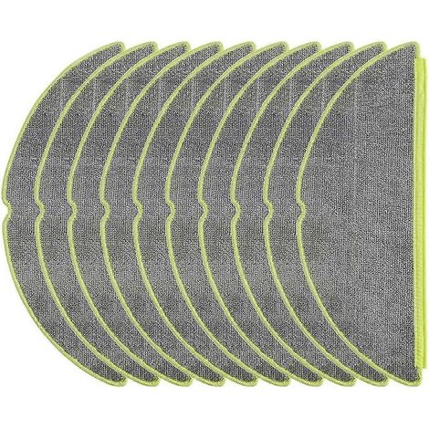 Packung mit 10 Ersatztüchern für den iRobot Roomba 205 Staubkompressor-Staubsauger waschbare und wiederverwendbare Mikrofasertücher.