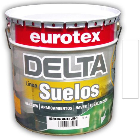 Pintura para Suelos 4L Blanco Clorocaucho  Pintura Garage, Aparcamientos, Naves, SeÃ±alizaciÃ³n (1/2)