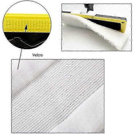 10 paños de limpieza para mopa de vapor Karcher Easyfix SC2 SC3 SC4 - Good SZRH AF