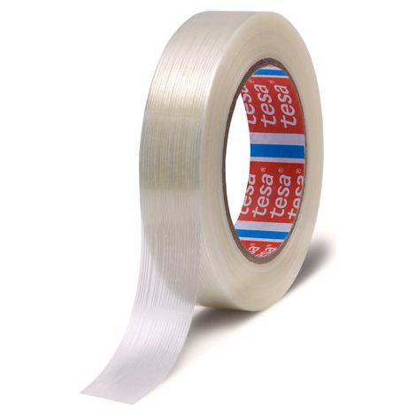 TESA 4590 Glasfaserfilamentband 38 mm x 50 m, zum Bündeln, Palettieren und Verstärken von Kartons