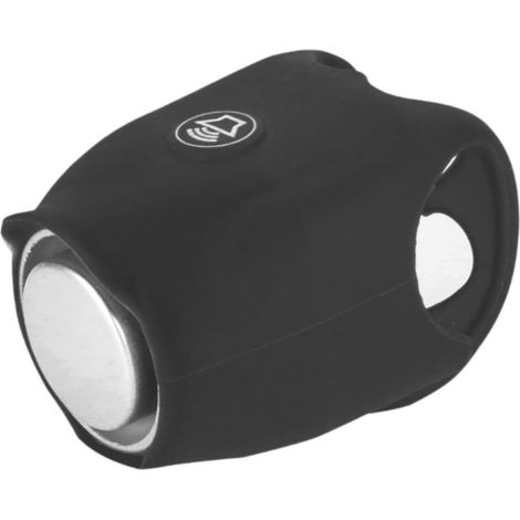 Sollbry Klaxon de Vélo Corne de Bicyclette Électrique Avertisseur de Guidon Sonnette de Sûreté Alarme 120db Conception Étanche Adapté pour Déplacements,Noir (1/5)