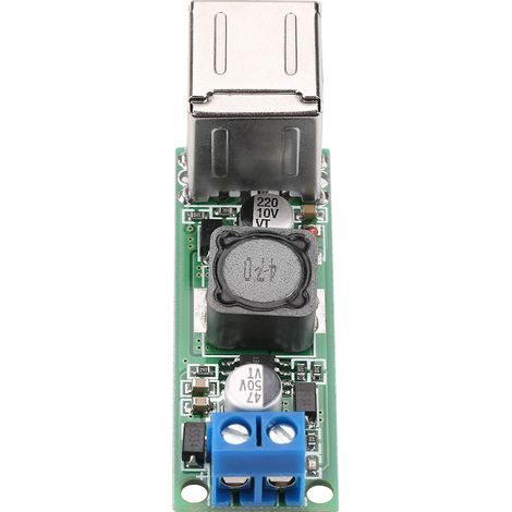 DC/DC-Abwärtswandler (Buck-Modul) 6–35 V auf 5 V, 3 A, zwei USB-Anschlüsse (1/5)
