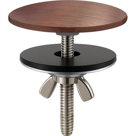Cache Trou Évier Cuisine, Bouchon pour Robinet/Lavabo, Bronze Brossé (1/5)