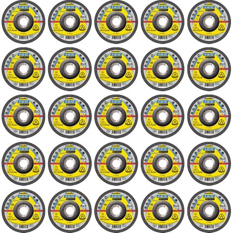Lot de 25 Disques à tronçonner, Type A 46 VZ, 125x2x22,23 mm (1/2)