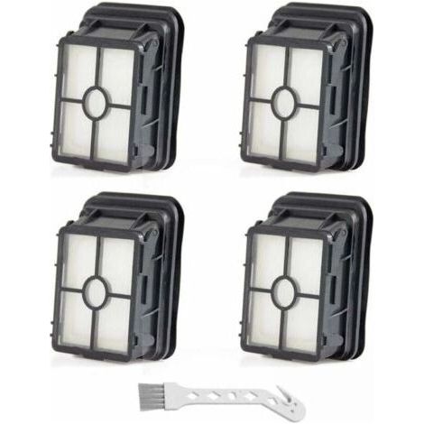 DTEKGAZ - Bissell Crosswave 4-teiliges waschbares Ersatzfilterset 1866 1866F für Bissell CrossWave 3-in-1 Multi-Oberflächen-Staubsauger 17132 und Pet Pro 2225N