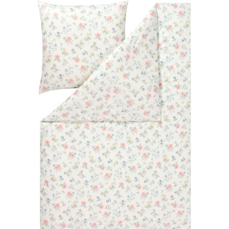 Juego de ropa de cama Estella 6626/985 Cora Mako Interlock Jersey, 160x200cm, 3 piezas (1/2)