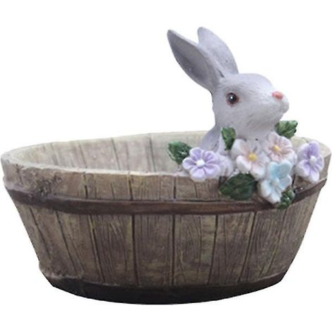 1 pot de fleurs lapin (1/3)