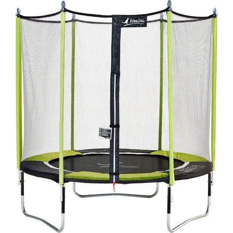 Trampoline KANGUI - JUMPI Ø 244‑250 cm – Enfant – Rebond Dynamique – Filet – Garantie 5 ans (1/4)