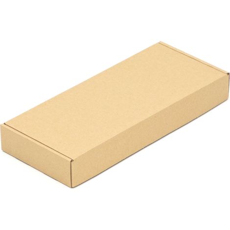600 Faltschachteln 340 x 144 x 44 mm Post Versandkartons Wellpappe Kartons braun (1/4)