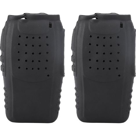 2 Pièces Étui Souple en Silicone pour Talkie-Walkie Baofeng BF888s, Protection Double Sens (1/5)