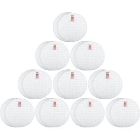 Lot de 10 filtres en coton compatibles avec les aspirateurs verticaux Shark AZ2001, AZ2002, AZ2000 et AZ2000W Vertex Powered Lift-Away. (1/5)