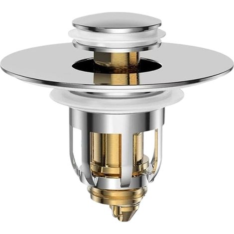 Drain Stoppers 2 in 1 Universal Odor Proof Universal Metal