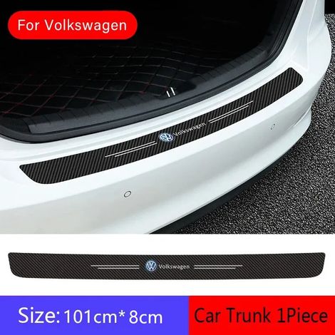 (1 pièce) Seuil de porte autocollant anti-rayures pour coffre de voiture VW Polo Golf Passat Touran Bora Beetle Jetta Tiguan (1/3)