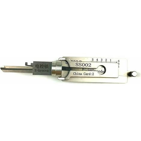 SS002 Herramientas de decoración y ganzúas para cerraduras eléctricas y cerraduras de puertas (1/4)