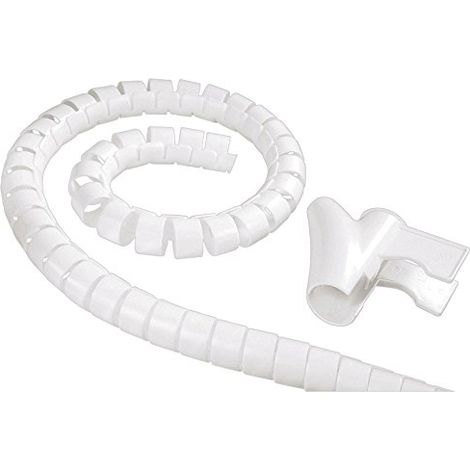 Guaina raccogli cavi Electraline trasparente Ø 25 mm 1,8 m (1/4)