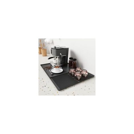 Tapis Machine à Café - 1 pièce, Tapis Machine à Café 24x16'' Antidérapant - Bar/Cuisine (1/5)