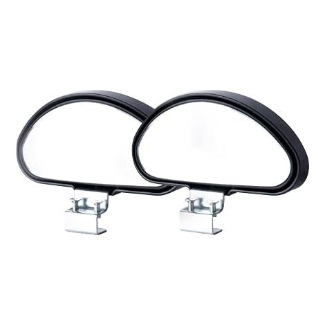 2 x Blind Spot Mirrors for Driving Accompanied Wide Angle Side Auxiliary Adjustable Multiple Angles, Compatible with Truck, SUV, Van (1/5)