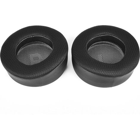1 paire de coussinets d'oreille pour casque d'écoute, coussinets en éponge, housse de coussin (1/5)