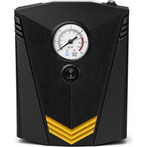 Compresseur Pneus Voiture Portable avec Lampe d Urgence (1/5)