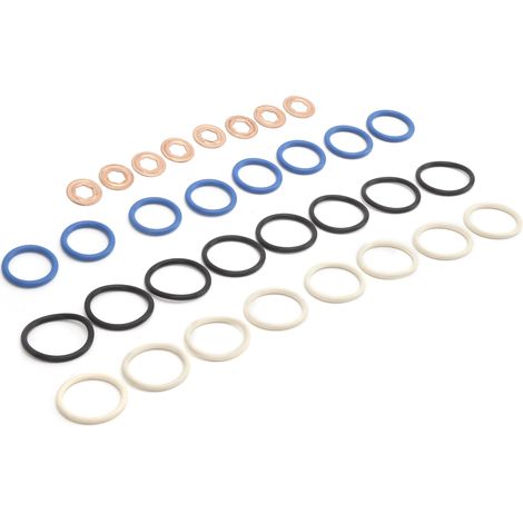 O-Ring-Satz für Einspritzdüsen 3C3Z9229AA CM5055, passend für Ford 6.0L Powerstroke Dieselmotoren 0310 (1/5)