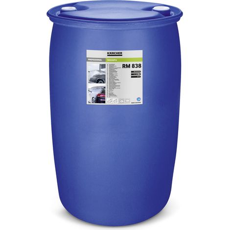 KARCHER Mousse de Nettoyage VehiclePro RM 838 62958390, Bidon de 200 L, pH 13, Elimine Huile, Graisse, Insectes et Salissures Routieres (1/2)